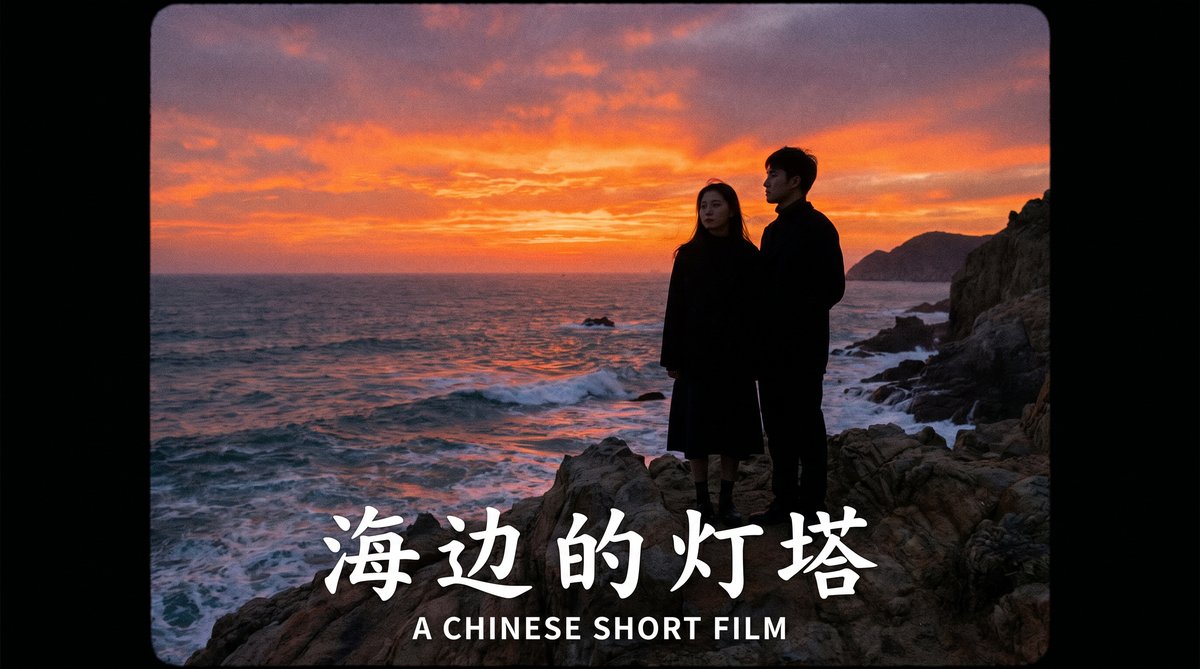 国产视频原创短片《海边的灯塔》视频